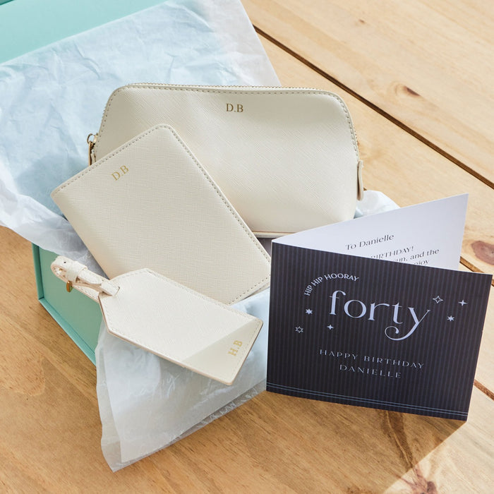 Personalised 40th Birthday Gift Set for Her