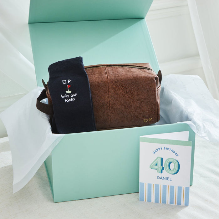 Personalised 40th Birthday Gift Set for Him