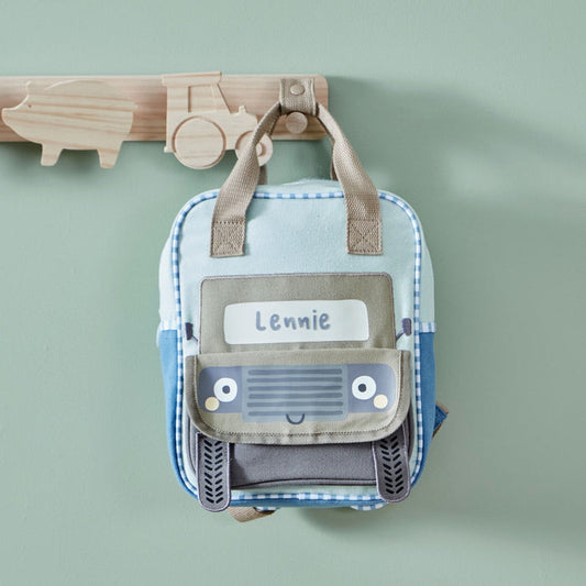 Personalised 4x4 Car Mini Backpack