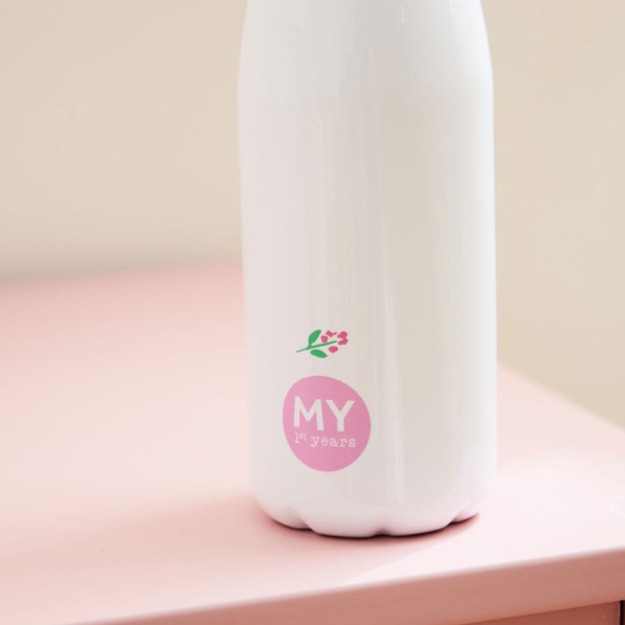 Personalised 500ml Floral Water Bottle