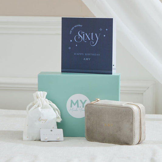 Personalised 60th Birthday Gift Set for Her