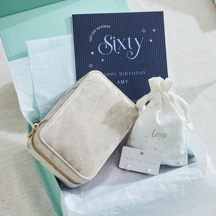 Personalised 60th Birthday Gift Set for Her