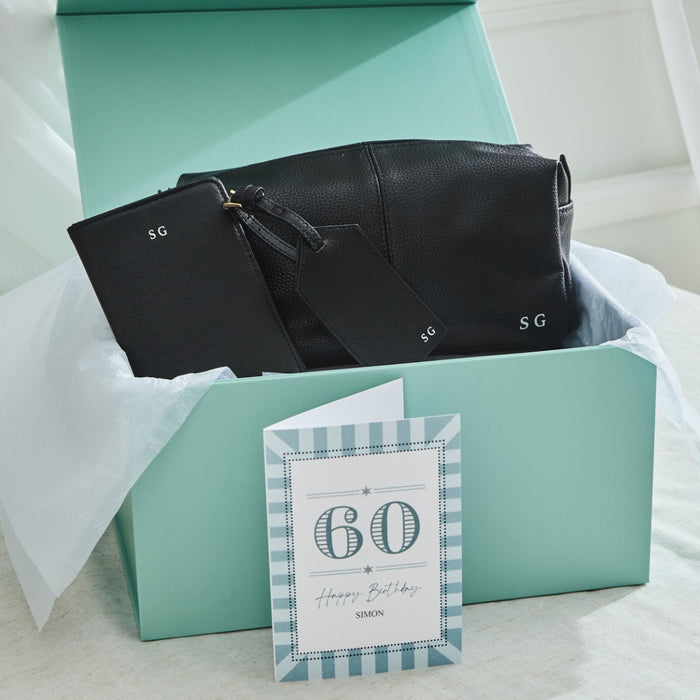 Personalised 60th Birthday Gift Set for Him