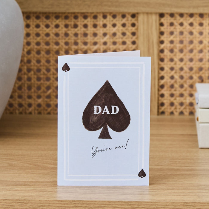 Personalised Ace Dad Father's Day card