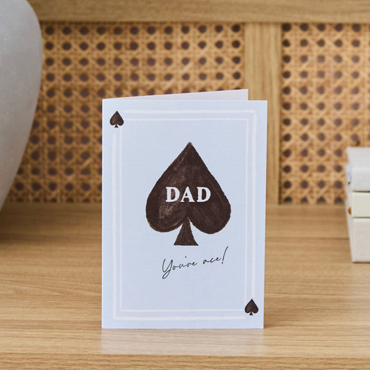 Personalised Ace Dad Father's Day card
