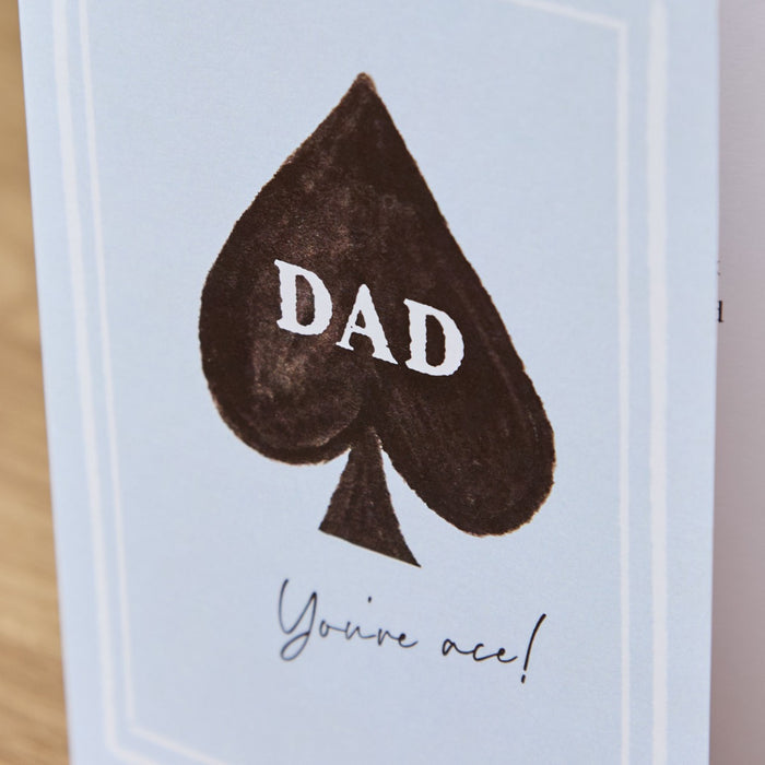 Personalised Ace Dad Father's Day card