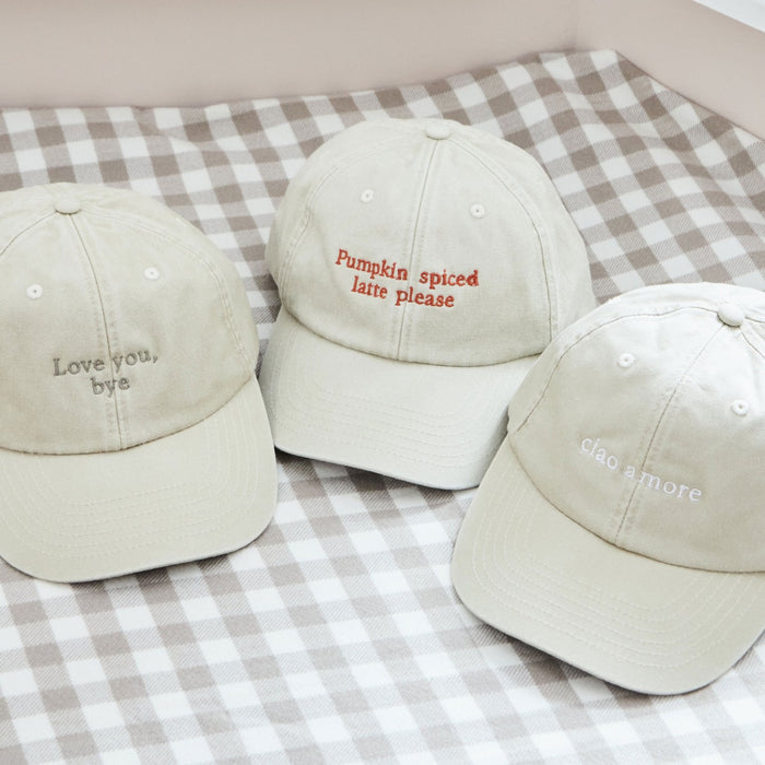 Personalised Adult Baseball Cap in Natural