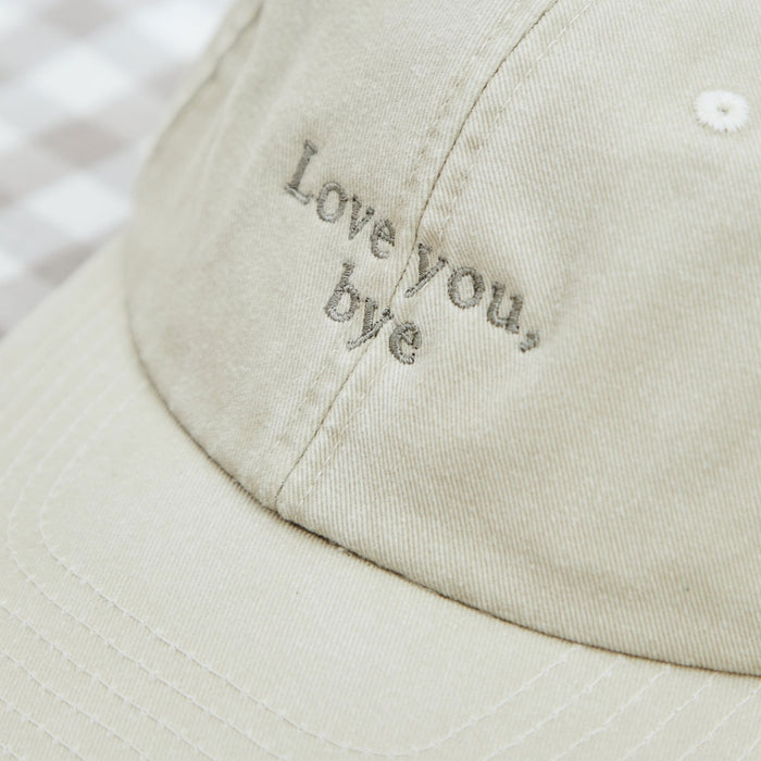 Personalised Adult Baseball Cap in Natural