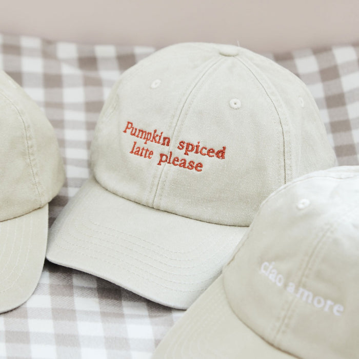 Personalised Adult Baseball Cap in Natural