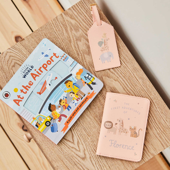 Personalised Airport Read and Travel Gift Set