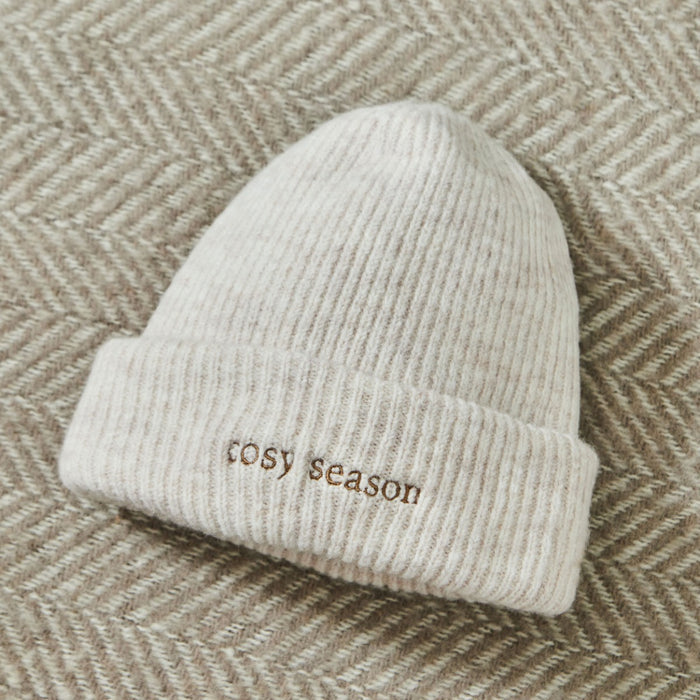 Personalised Almond Initial Beanie