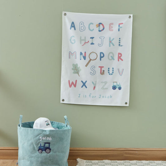 Personalised Alphabet Wall Hanging