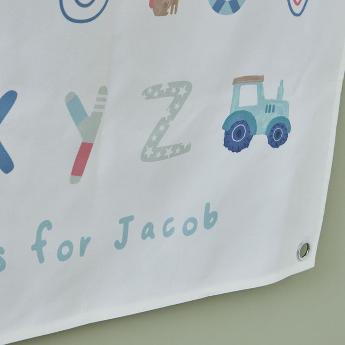 Personalised Alphabet Wall Hanging