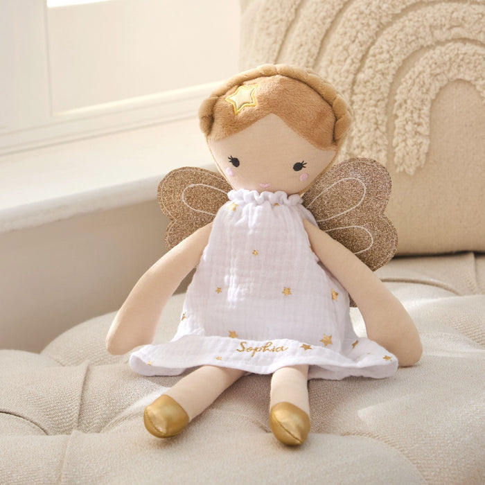 Personalised Angel Doll, Blonde Hair