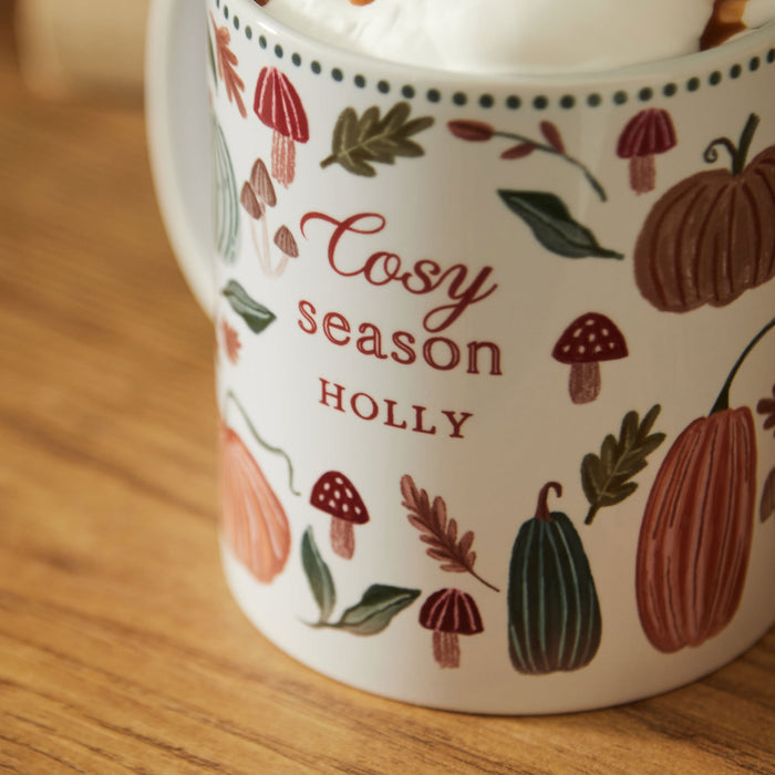 Personalised Autumn Cosy Season Mug