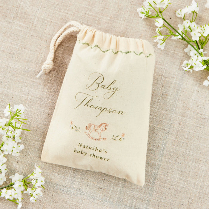 Personalised Baby Shower Favour Gift Bags by Made Yours