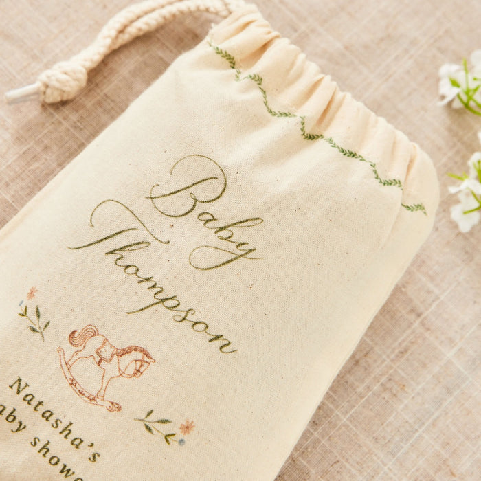 Personalised Baby Shower Favour Gift Bags by Made Yours