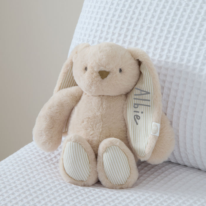 Personalised Babycino Bunny Soft Toy