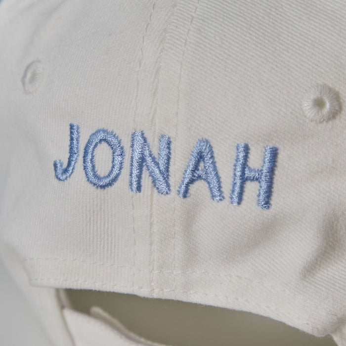 Personalised Beach Days Ecru Baseball Cap