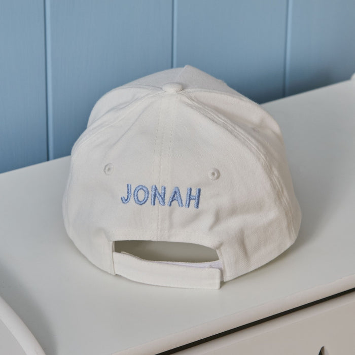 Personalised Beach Days Ecru Baseball Cap