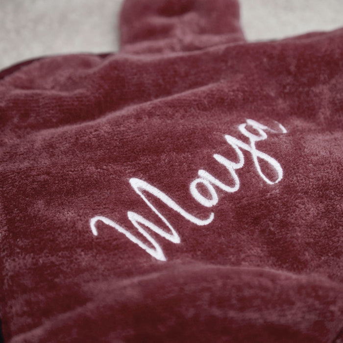 Personalised Berry Hooded Towel
