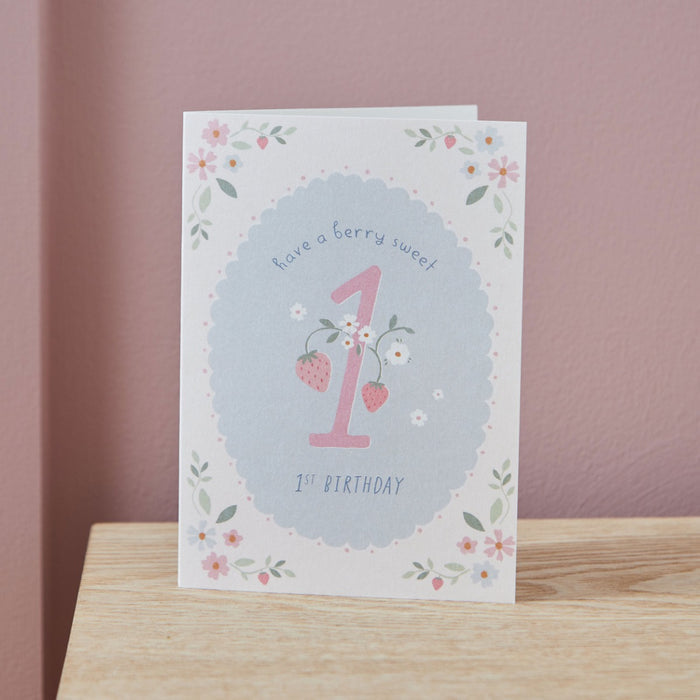 Personalised Berry Sweet Birthday Card