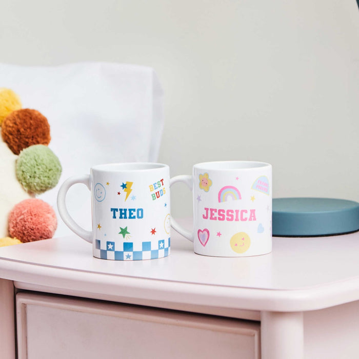 Personalised Best Friends Mix & Match Mini Mug Set