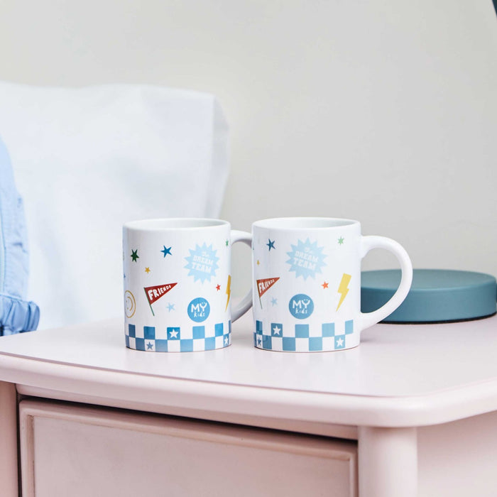 Personalised Best Friends Mix & Match Mini Mug Set