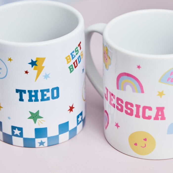 Personalised Best Friends Mix & Match Mini Mug Set