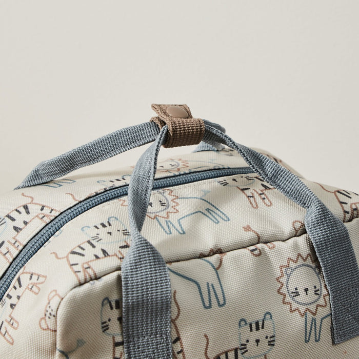 Personalised Big Cats All-Over Print Medium Grab Handle Backpack
