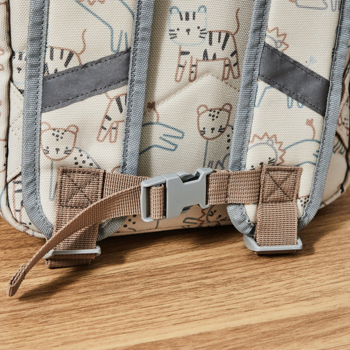Personalised Big Cats All-Over Print Medium Grab Handle Backpack