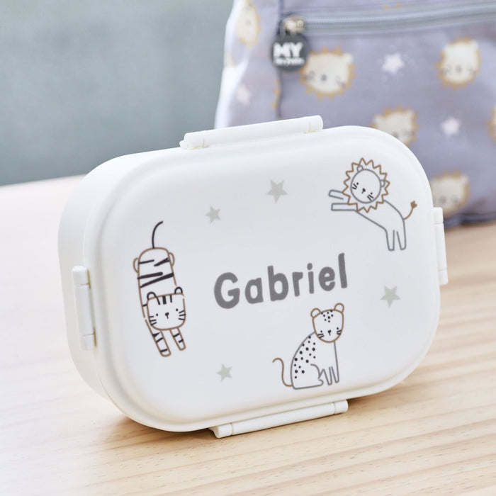 Personalised Big Cats Lunch Box