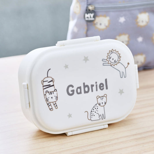 Personalised Big Cats Lunch Box