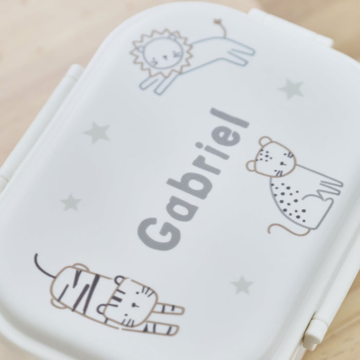 Personalised Big Cats Lunch Box