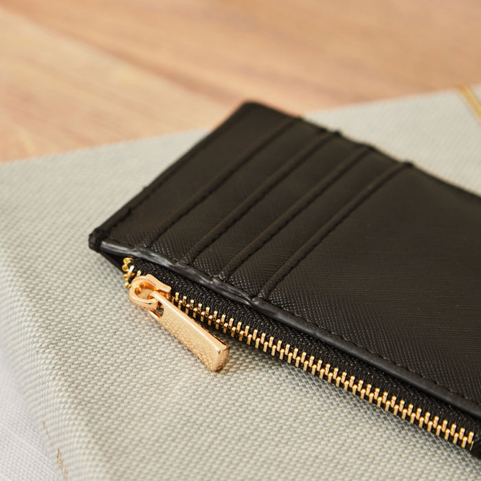 Personalised Black Essential Card Holder by Made Yours