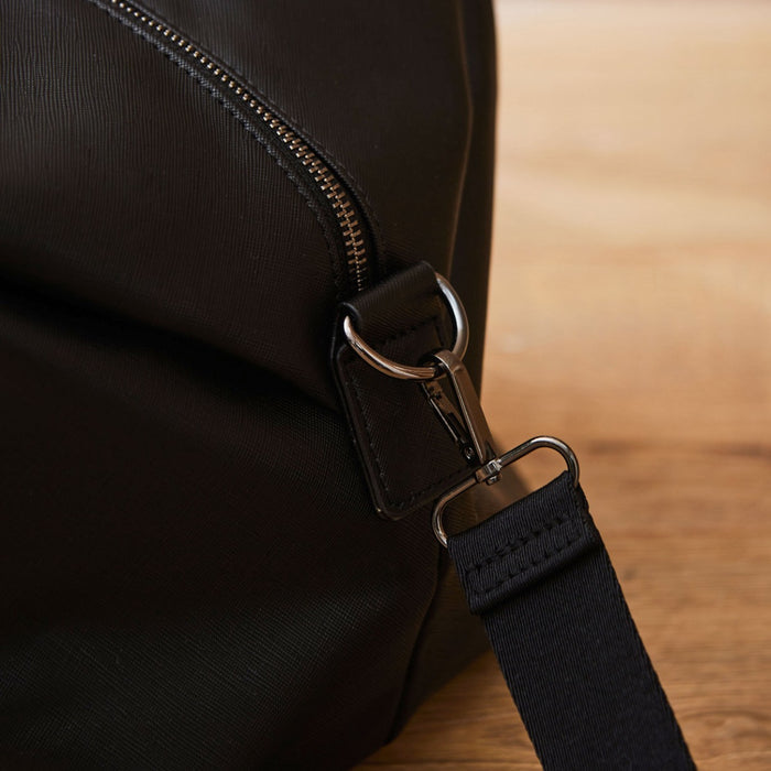 Personalised Black Weekend Holdall Bag by Made Yours
