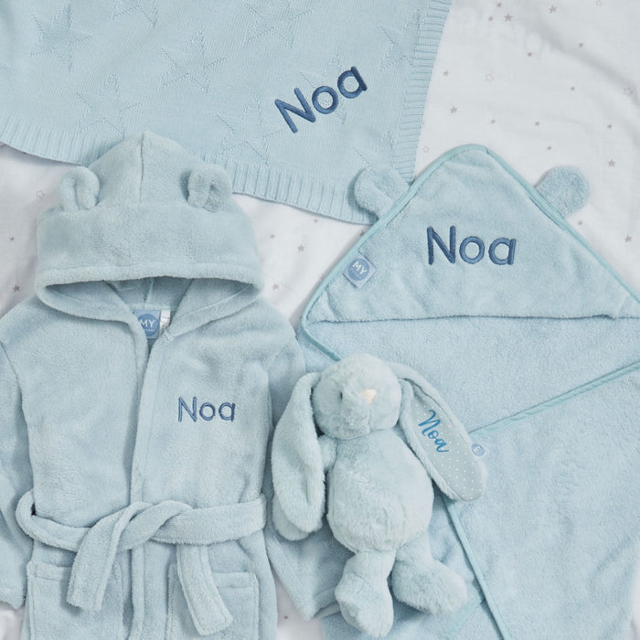 Personalised Blue Bedtime Essentials Gift Set