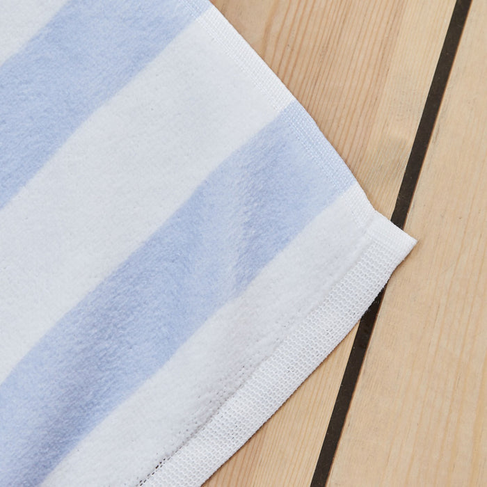 Personalised Blue Boat Beach Towel