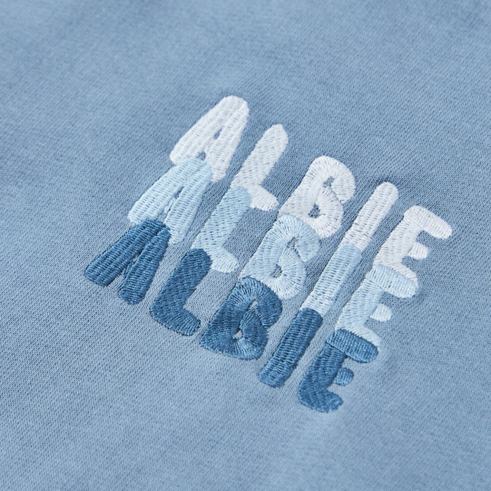 Personalised Blue Bubble Name Sweatshirt