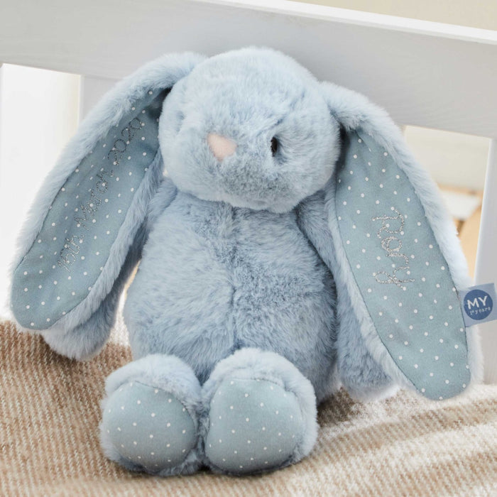 Personalised Blue Bunny Soft Toy
