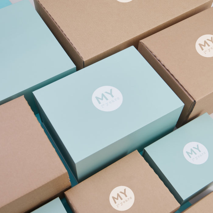 Personalised Blue Car All-Over Print Fitted Cot Sheet 70x140cm