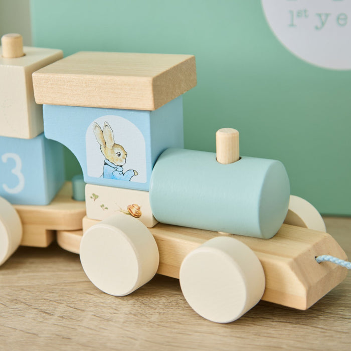 Personalised Blue Newborn Peter Rabbit Gift Set