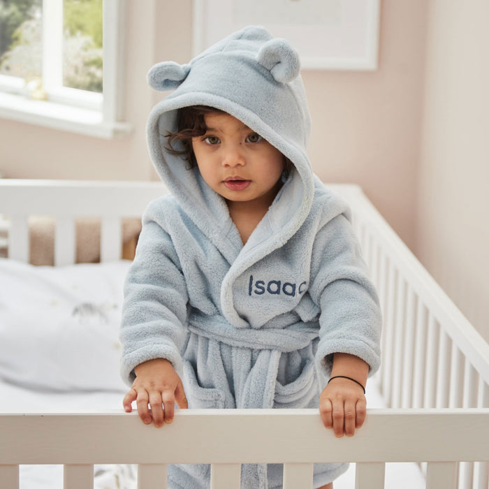 Personalised Blue Splash, Snuggle & Cuddle Gift Set