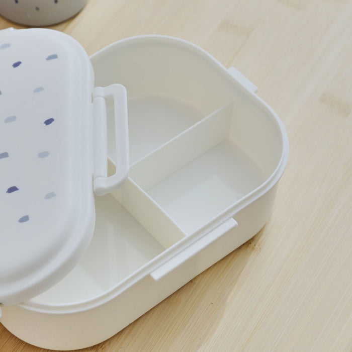 Personalised Blue Spot Lunch Box