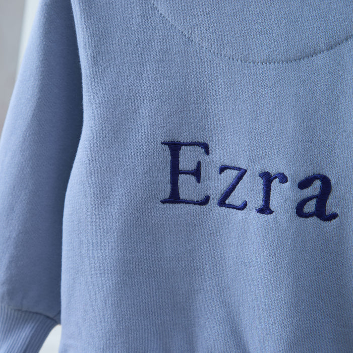 Personalised Blue Sweater