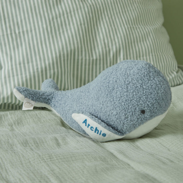 Personalised Blue Whale Soft Toy