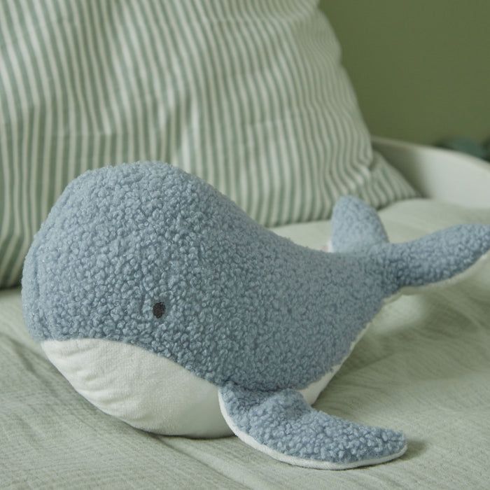 Personalised Blue Whale Soft Toy
