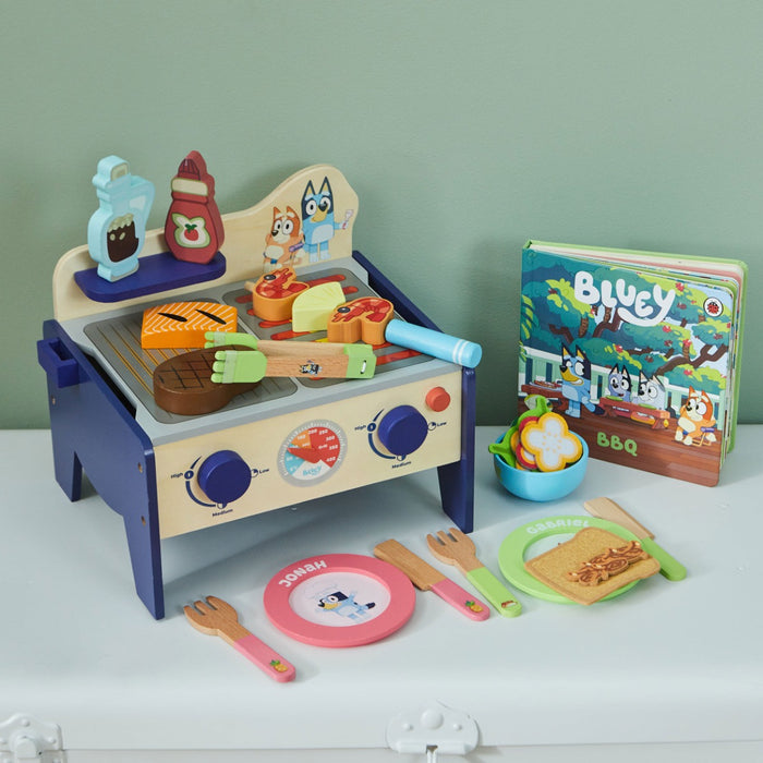 Personalised Bluey BBQ Read & Play Set