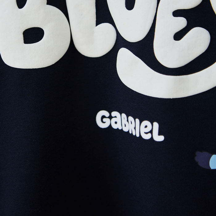 Personalised Bluey Dark Navy Sweatshirt