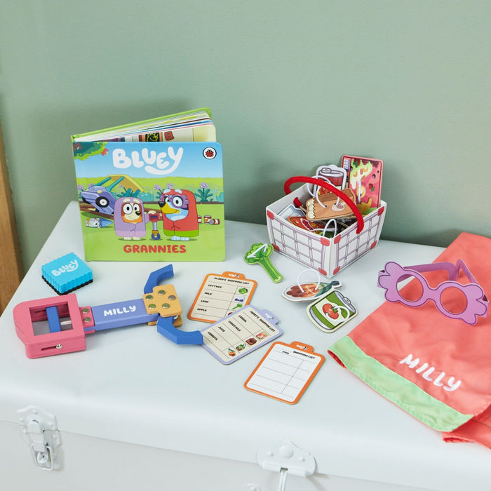 Personalised Bluey Grannies Read & Play Set